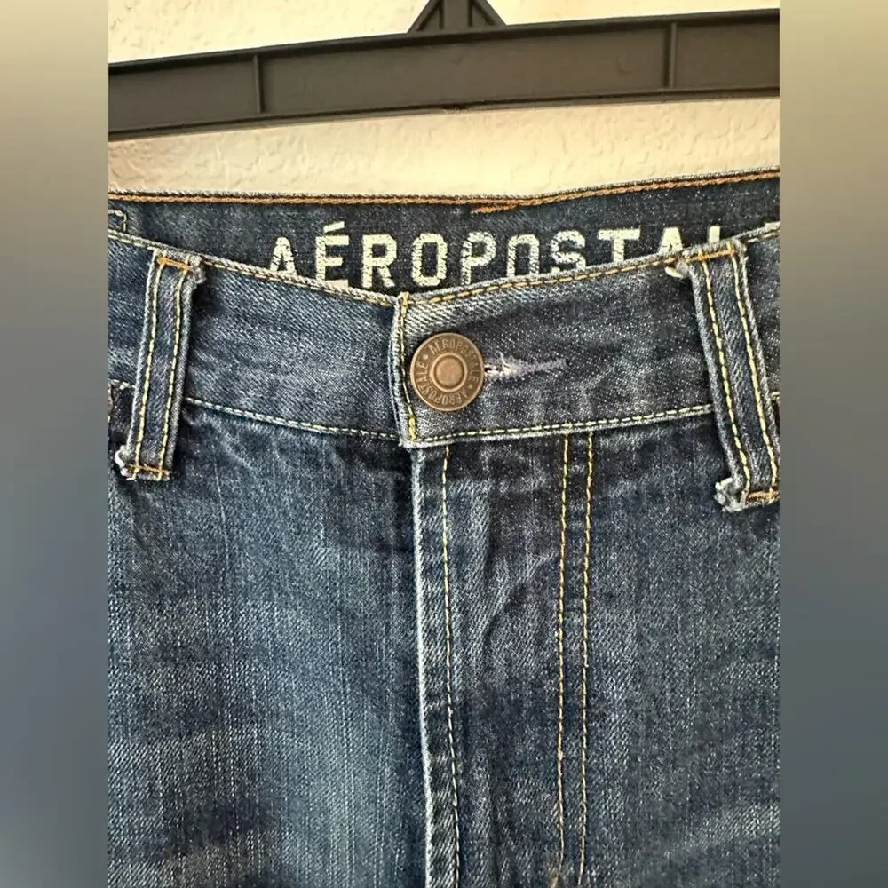 Aeropostale Essex Straight Men's Blue Jeans 32X30